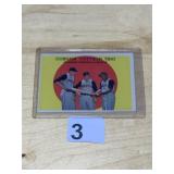 1959 TOPPS CORSAIR OUTFIELD TRIO INCLUDING