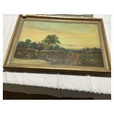 G HART PAINTING W/ CREEK AND TREE