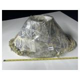 FRENCH COUNTRY STYLE WAVERLY BLUE AND IVORY LAMP