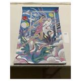 YAMIN YOUNG - "PARTY FANTASY" - MIXED MEDIA -