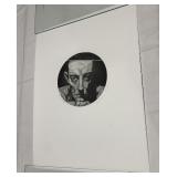 GUILLAUME AZOULAY " BUSTER" ETCHING - SIGNED AND