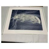 GUILLAUME AZOULAY - "NITTANY LION" SILKSCREEN -