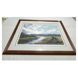 PEACEFUL RIVER 22/375 -SEE SIGNATURE LOWER RIGHT