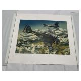 MERV CORNING " KING OF THE AIR FIGHTERS" - 20.5 X