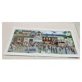 DENEILLE SPOHN MOES - "WELCOME HOME" - SERIGRAPH