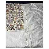 EMBROIDERED LINEN TABLECLOTH 86 X 172