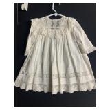 BABY DRESS W/ OPEN LACE