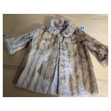 VINTAGE WHITE FUR CHILD