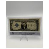 1928 $1 SILVER CERTIFICATE BLUE SEAL REGULAR
