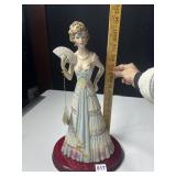 VITTORIO SABADIN PORCELAIN  VICTORIAN LADY