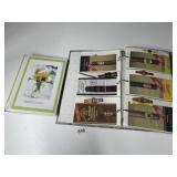 PHOTO ALBUM FULL OF CIGAR LABELS AND WRAPPERS,