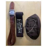 THE LIMITED GENUINE LEATHER BELT SIZE MEDIUM WITH