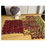 10 HANKIES INCLUDING WEDDING HANKIE