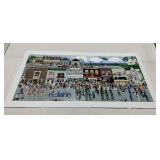 WELCOME HOME SERIGRAPH SIGNED 19X36.5