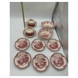 JOHNSON BROTHERS "OLD BRITAIN CASTLES PLATES AND