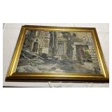 OIL ON CANVAS SIGNED AND DATED 1965 NOT LEGIBLE