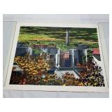 JOSEPH CORREALE " PATRIOTIC HOUSE" # ARTIST PROOF