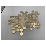 69 SACAGAWEA DOLLARS SUM IN PROTECTIVE CASES