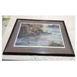 PEACEFUL WATERS LITHOGRAPH - 221/350 - 48" X 37"