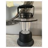 BATTERY-OPERATED LANTERN WITH BLACK PLASTIC