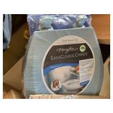 NEW BLUE VINTAGE TOILET SEAT