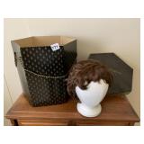 WIG BOX, FOAM HEAD AND STORAGE BOX