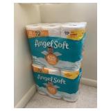 2 PACKS OF 18 CT ANGEL SOFT TOILET PAPER