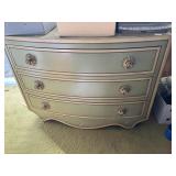 MCM HENREDON  3 DRAWER SCALLOPED BASE