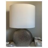 WHITE CYLINDRICAL LAMP SHADE WITH SMOOTH MATTE