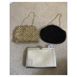 1950S CLUTCH PURSES, EXCELLENT CONDITION