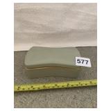 LENOX GREEN WITH GOLD TRIM TRINKET BOX