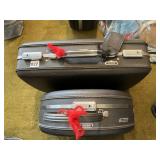 TIARA TOURISTER TRAIN CASE AND SUITCASE