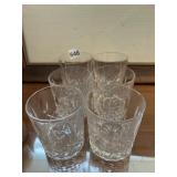6 WEIGHTED BASE ROCKS GLASSES