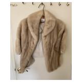 TOURMALINE BEIGE MINK COAT