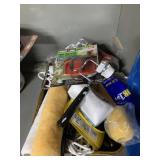 ASSORTED PAINTING AND HOME IMPROVEMENT SUPPLIES