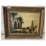 18.5X15 FRAMED PRINT VIEWS OF ROME