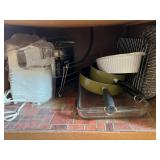 GREEN PANS, GLASS BAKING PAN, FRYER