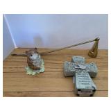 THREE-PIECE GROUPING CONSISTING OF CERAMIC MOUSE