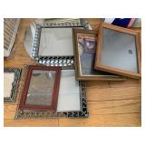 GROUP OF PICTURE FRAMES INCLUDING ONE RECTANGULAR