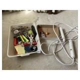 PENS, PENCILS, SCISSORS, FLASHLIGHTS, POST ITS,