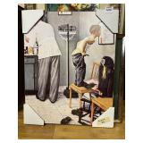 16X20 NORMAN ROCKWELL DOCTORS OFFICE ON BOARD