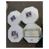 SOARING SPIRIT AND 3 MARILYN MONROE 3 PLATES NEW