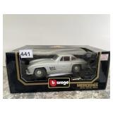 BURAGO DIE-CAST MODEL - MERCEDES-BENZ 300SL 1954,