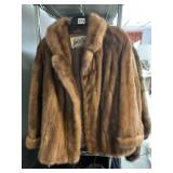 BROWN FUR JACKET
