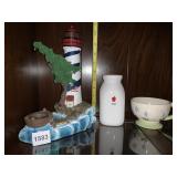 LIGHTHOUSE , SPECIAL TEACHER JUG, RUSS MUG