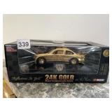 RACING CHAMPIONS - NASCAR 24K GOLD PLATED