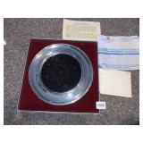 FLIGHT IN EGYPT-STAINED GLASS PLATE, WASHINGTON