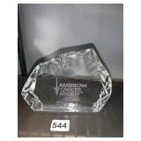 AM. CANCER SOCIETY CRYSTAL