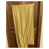 GOLD PANEL DRAPES X 4
