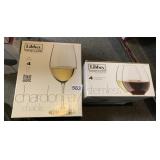 2 BOXES LIBBY WINE GLASSES